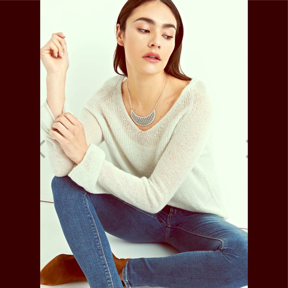 LUCKY BRAND Openwork Pave Collar Necklace